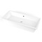 Rectangular White Ceramic Drop In or Vessel Sink